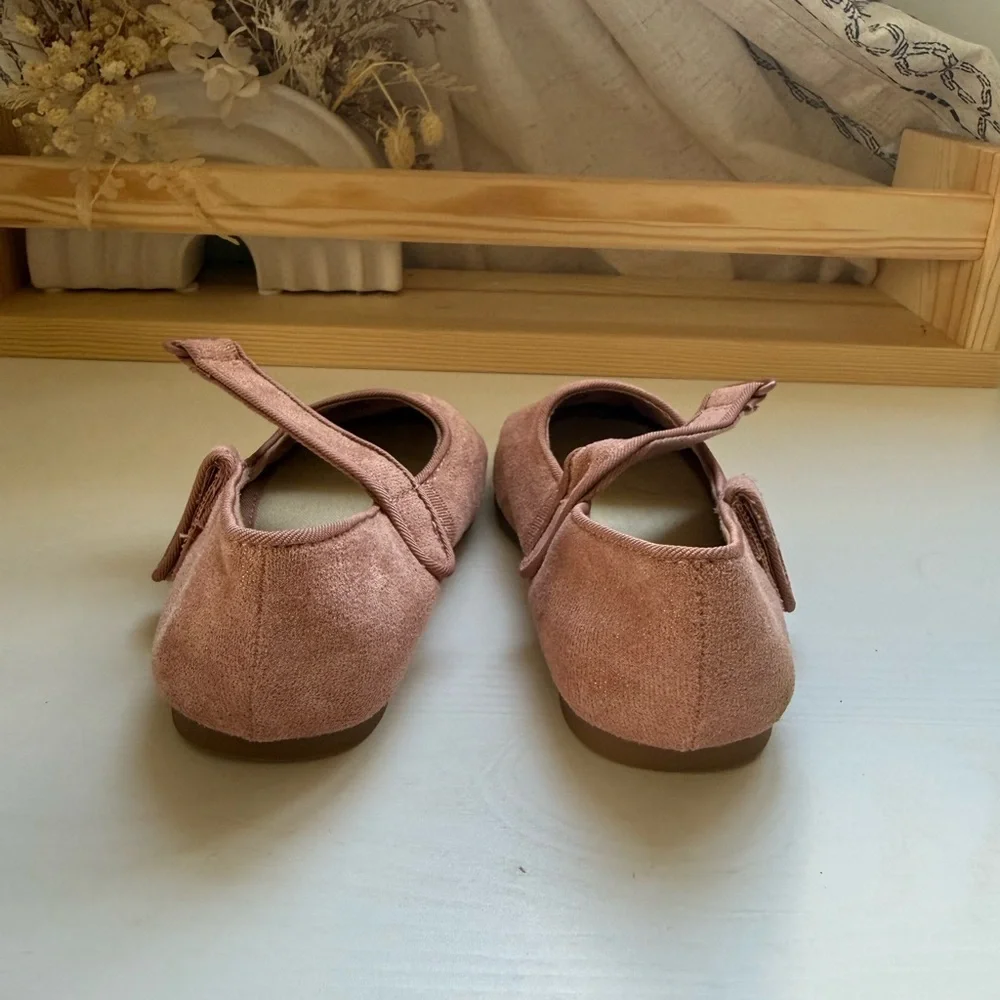 Zara Kids Dusty Rose Mary Jane Shoes with Strap Size 22 ( US 6.5) Toddler Girls